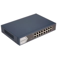 Коммутатор Hikvision DS-3E0516-E(B) 16x1000 Мбит/сек, 100 Мбит/сек, неуправляемый