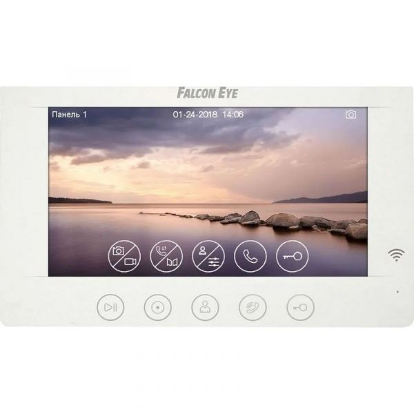 Видеодомофон Falcon Eye Cosmo HD WI-fi белый